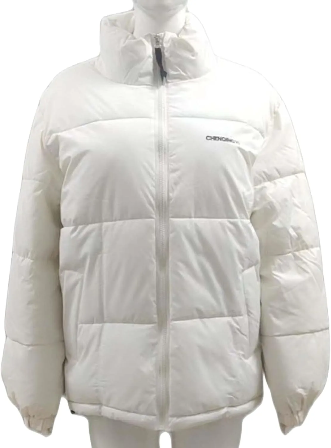 Women's Baggy Lightweight Zip Puffer Jackets Warm Winter Down Coats with Pockets