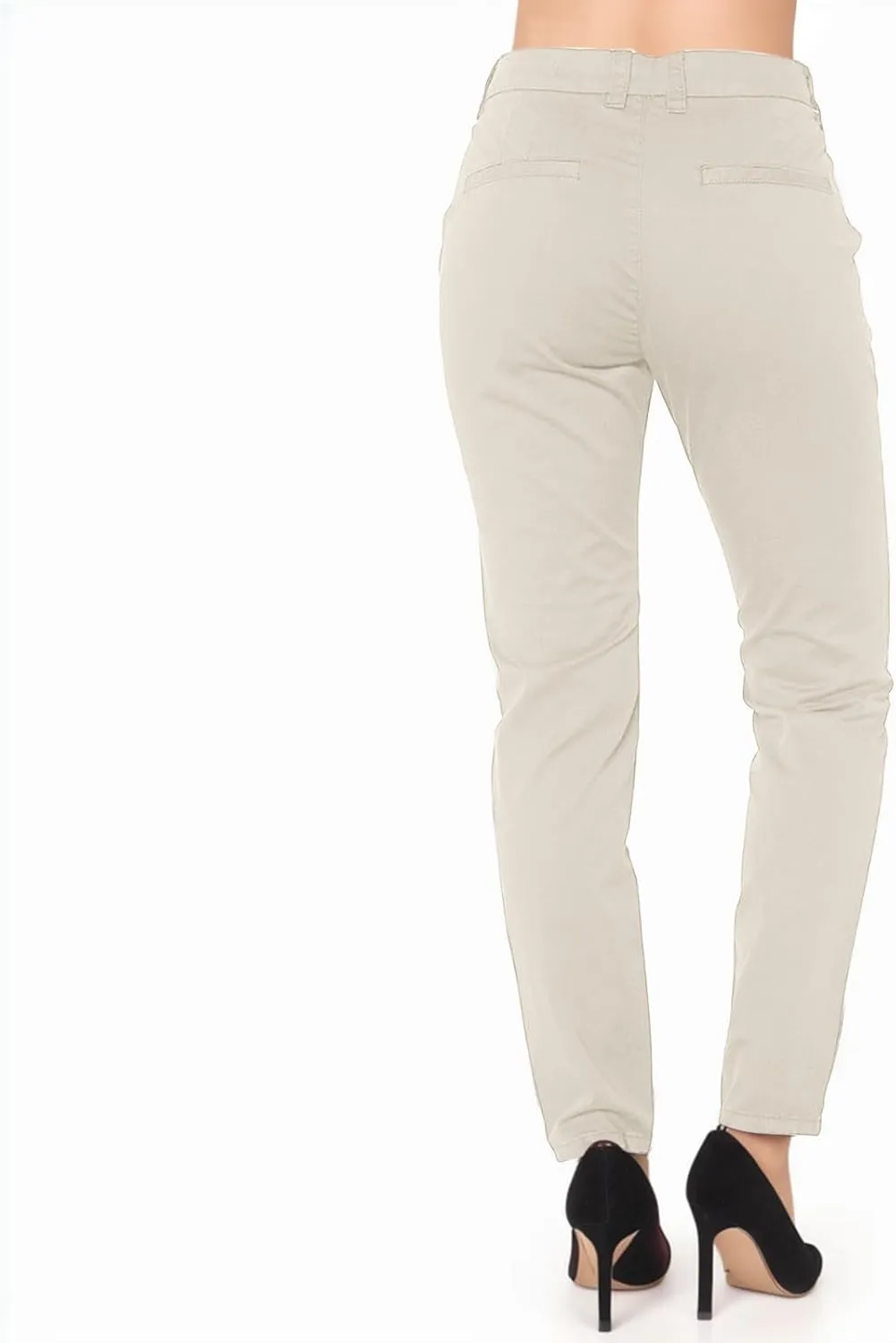 Women's Casual Pants Elegant Casual Daily Straight Leg Casual Pants Suit Pants Solid Color Zipper Button Trousers