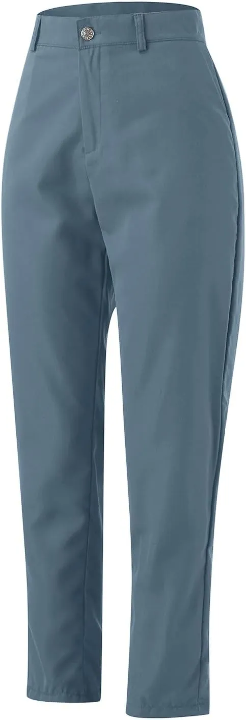 Women's Casual Pants Elegant Casual Daily Straight Leg Casual Pants Suit Pants Solid Color Zipper Button Trousers