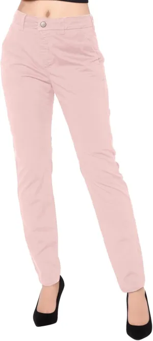 Women's Casual Pants Elegant Casual Daily Straight Leg Casual Pants Suit Pants Solid Color Zipper Button Trousers