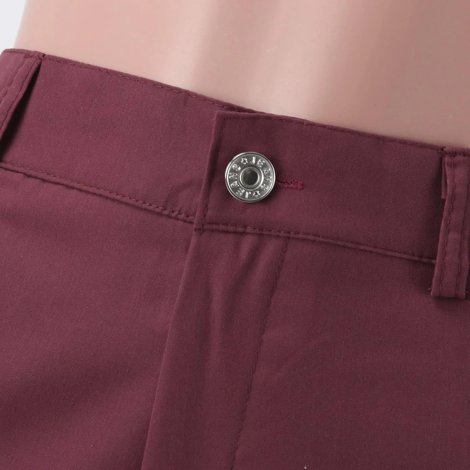 Women's Casual Pants Elegant Casual Daily Straight Leg Casual Pants Suit Pants Solid Color Zipper Button Trousers