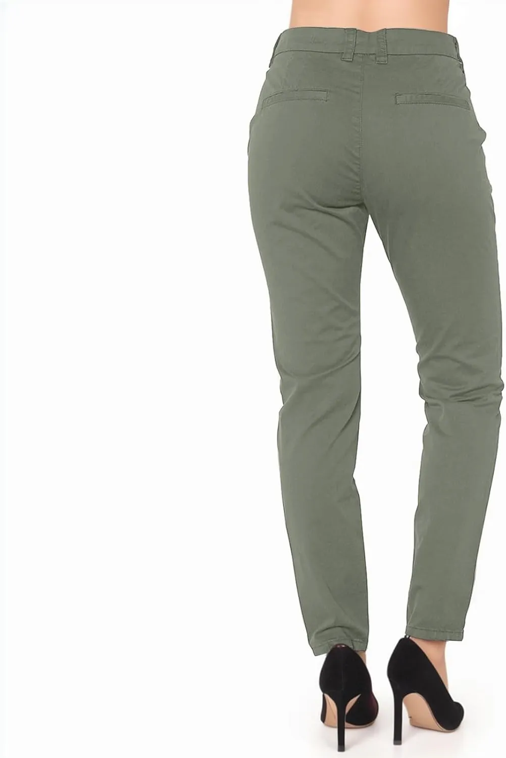 Women's Casual Pants Elegant Casual Daily Straight Leg Casual Pants Suit Pants Solid Color Zipper Button Trousers