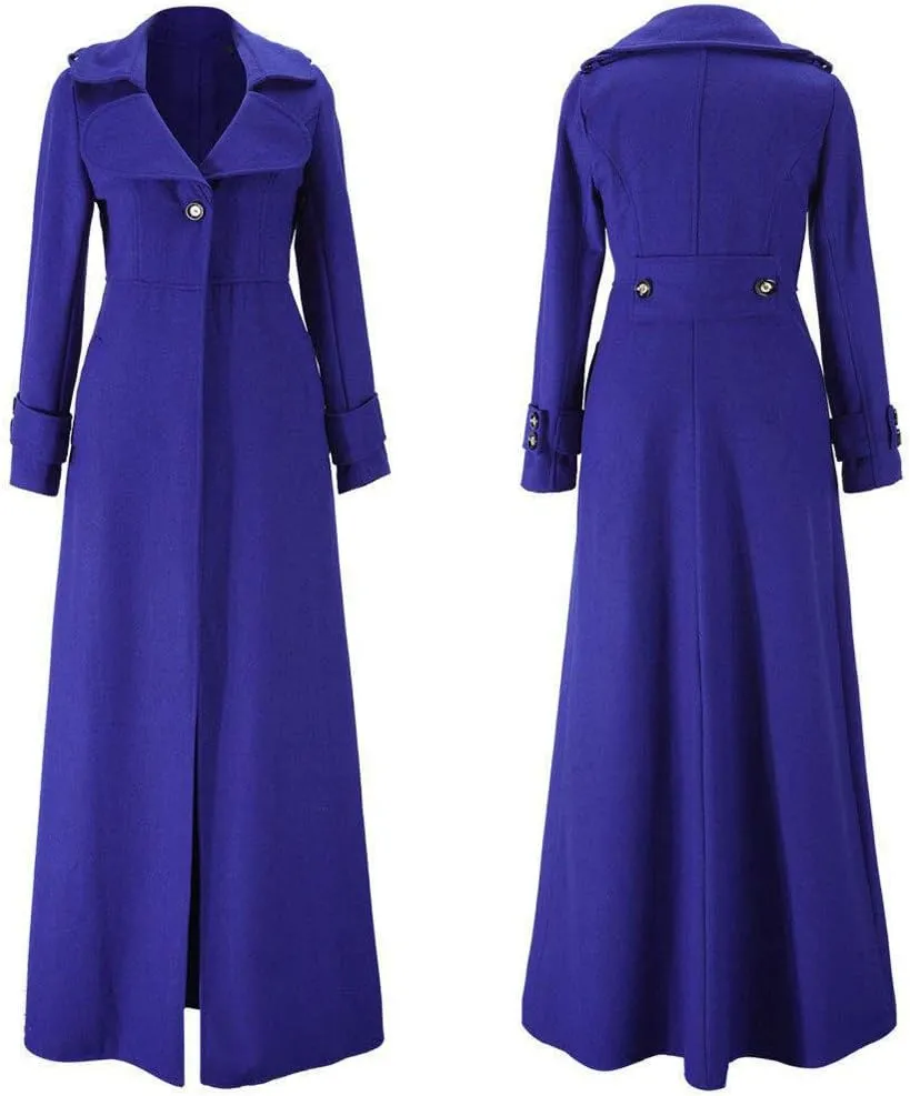 Womens Double Breasted Trench Coat Pocket Cardigan Button Top Sweater Knit Hooded Coat Slim Outerwear Coats Trench
