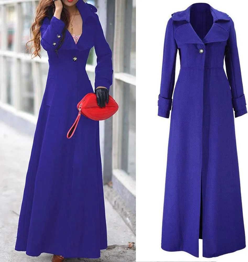 Womens Double Breasted Trench Coat Pocket Cardigan Button Top Sweater Knit Hooded Coat Slim Outerwear Coats Trench