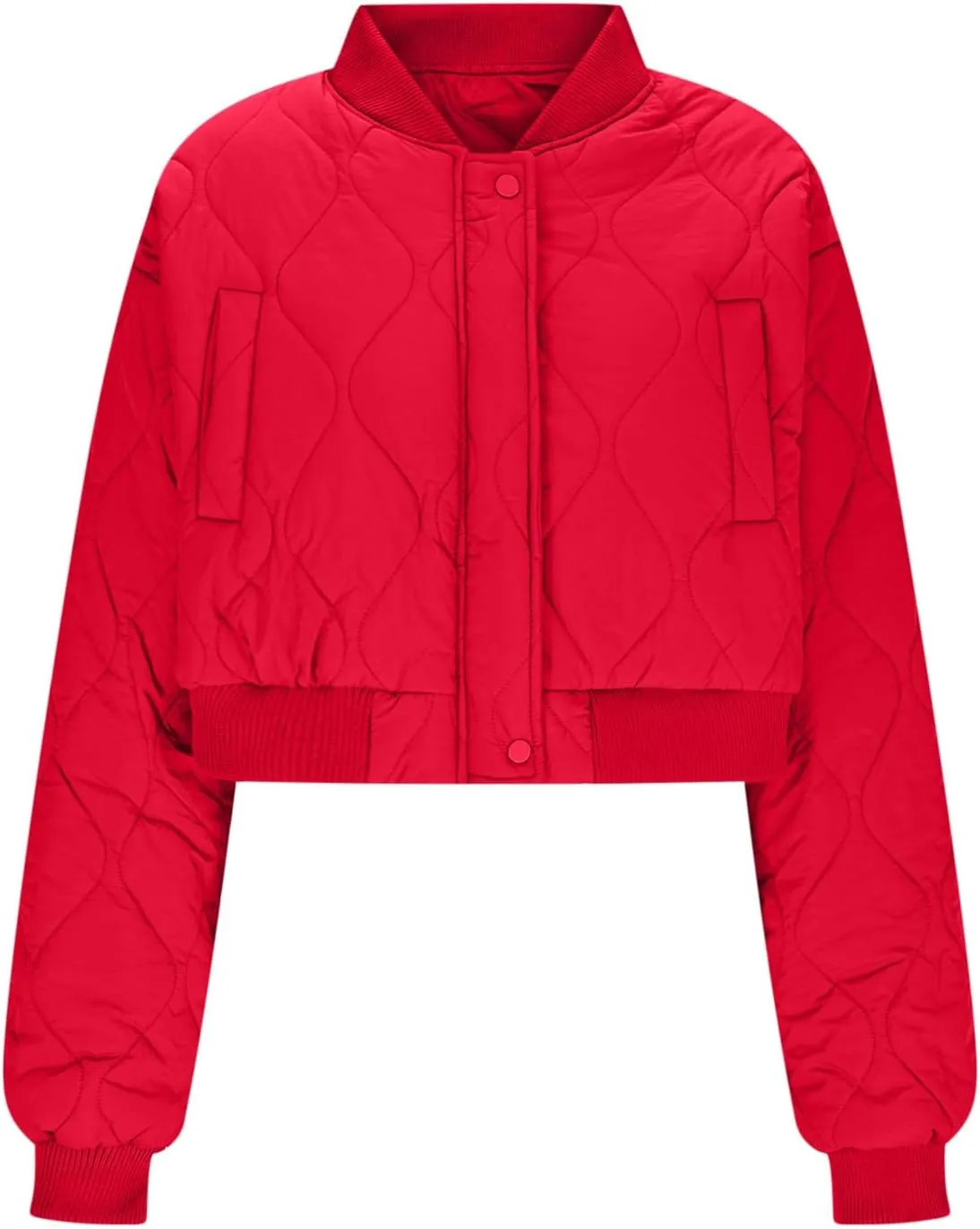 Women's Down Jackets Thicken Lightweight Parkas Solid Winter Coats Womens Fashion Versatile Outerwear with Pockets
