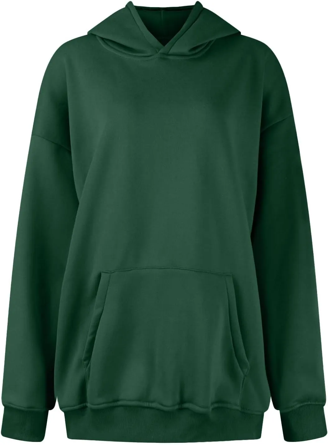 Women's Fleece Hoodies Sweatshirts 2024 Trendy Pocket Baggy Pullover Casual Daily Comfy Warm Outdoor Street Fall Item