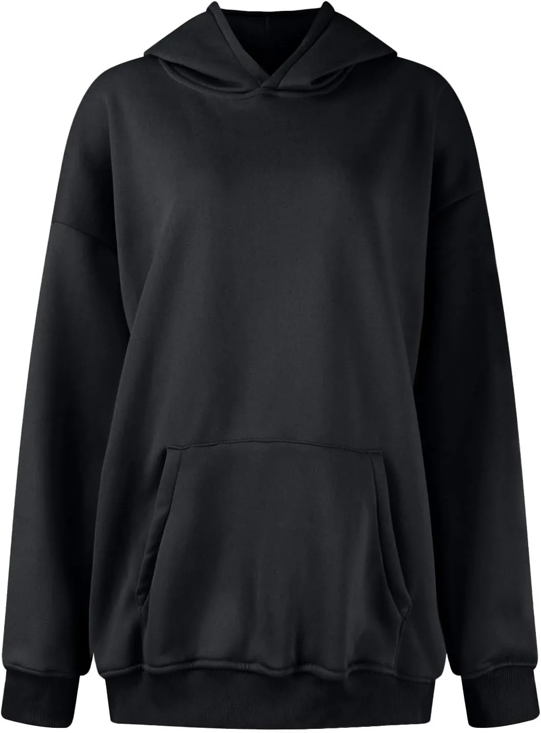 Women's Fleece Hoodies Sweatshirts 2024 Trendy Pocket Baggy Pullover Casual Daily Comfy Warm Outdoor Street Fall Item