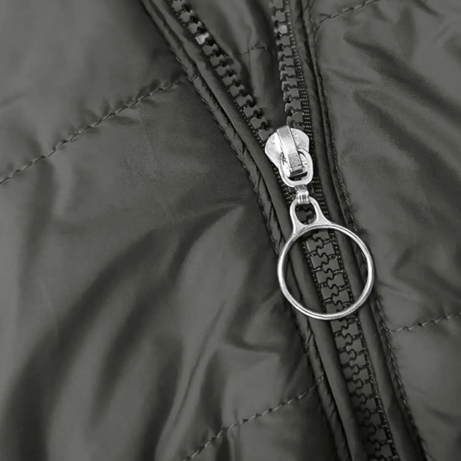 Women's Full Zip Fleece Quilted Jackets Solid Color Fuzzy Sherpa Lined Hooded Cardigans Jacket with Zipper Pockets