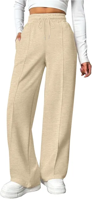 Womens Jogger Sweatpants with Pockets Lightweight Athletic Workout Jogger Pants Comfy Sweat Pant for Gym Yoga Running
