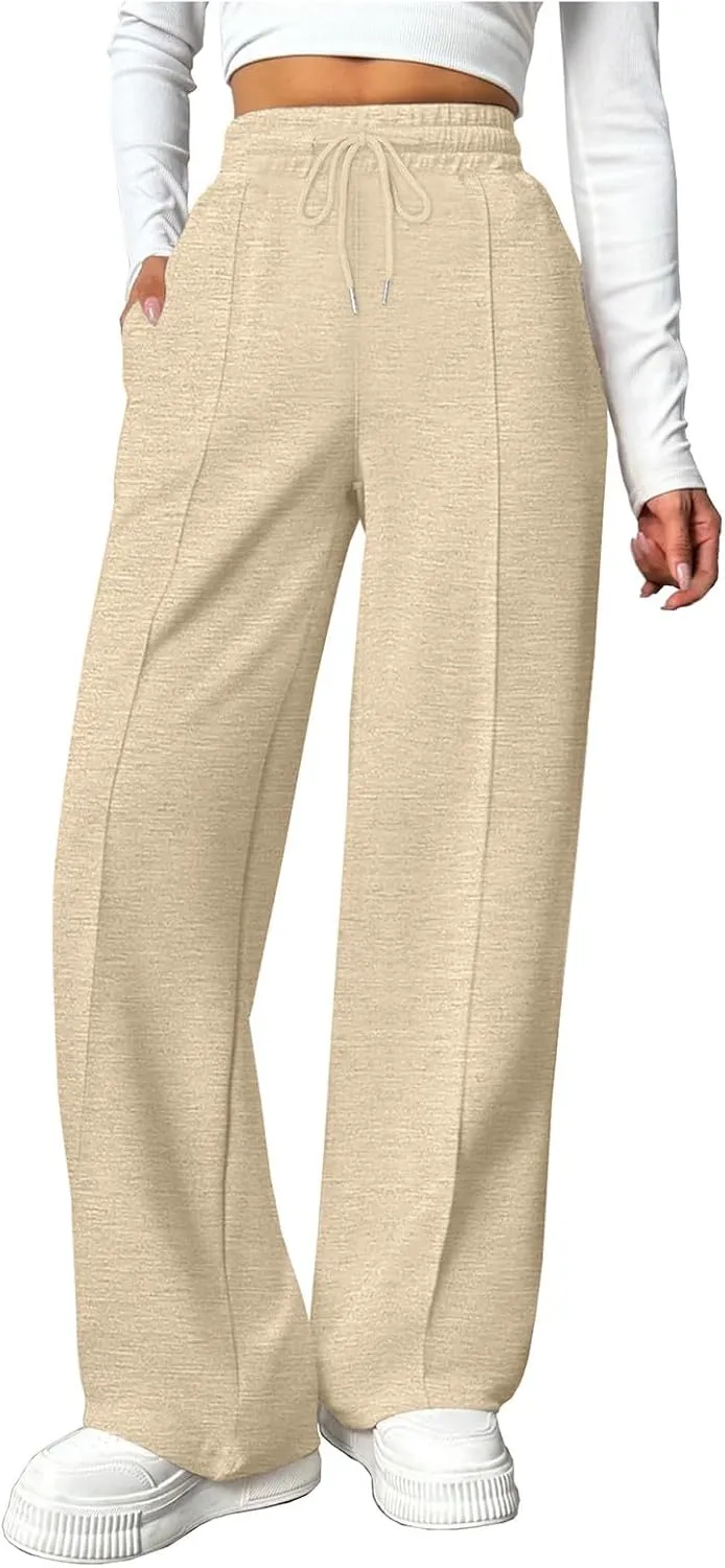 Womens Jogger Sweatpants with Pockets Lightweight Athletic Workout Jogger Pants Comfy Sweat Pant for Gym Yoga Running
