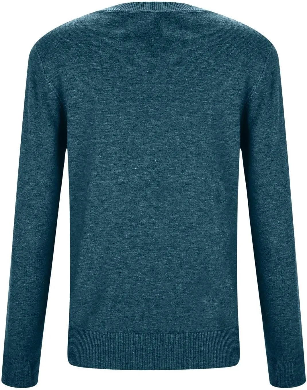 Womens Knitting Cotton Sweaters Casual Solid Warm Sweatshirts Loose Lightweight Long Sleeve Crew Neck Pullover Tops