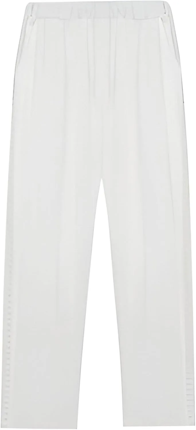 Women's Summer Casual Linen Pants Linen Elastic Seven Pants Beach Casual Pants Linen Petite Linen Pants for Women