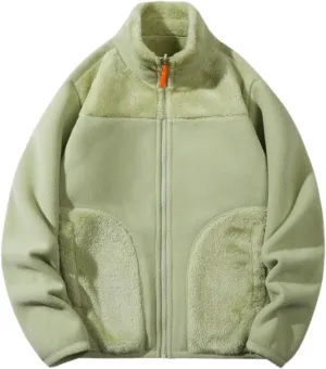 Women's Winter Polar Fleece Jacket Full Zip Long Sleeve Casual Hoodies Outdoor Hiking Warm Winter Coats with Pockets
