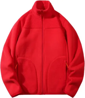 Women's Winter Polar Fleece Jacket Full Zip Long Sleeve Casual Hoodies Outdoor Hiking Warm Winter Coats with Pockets