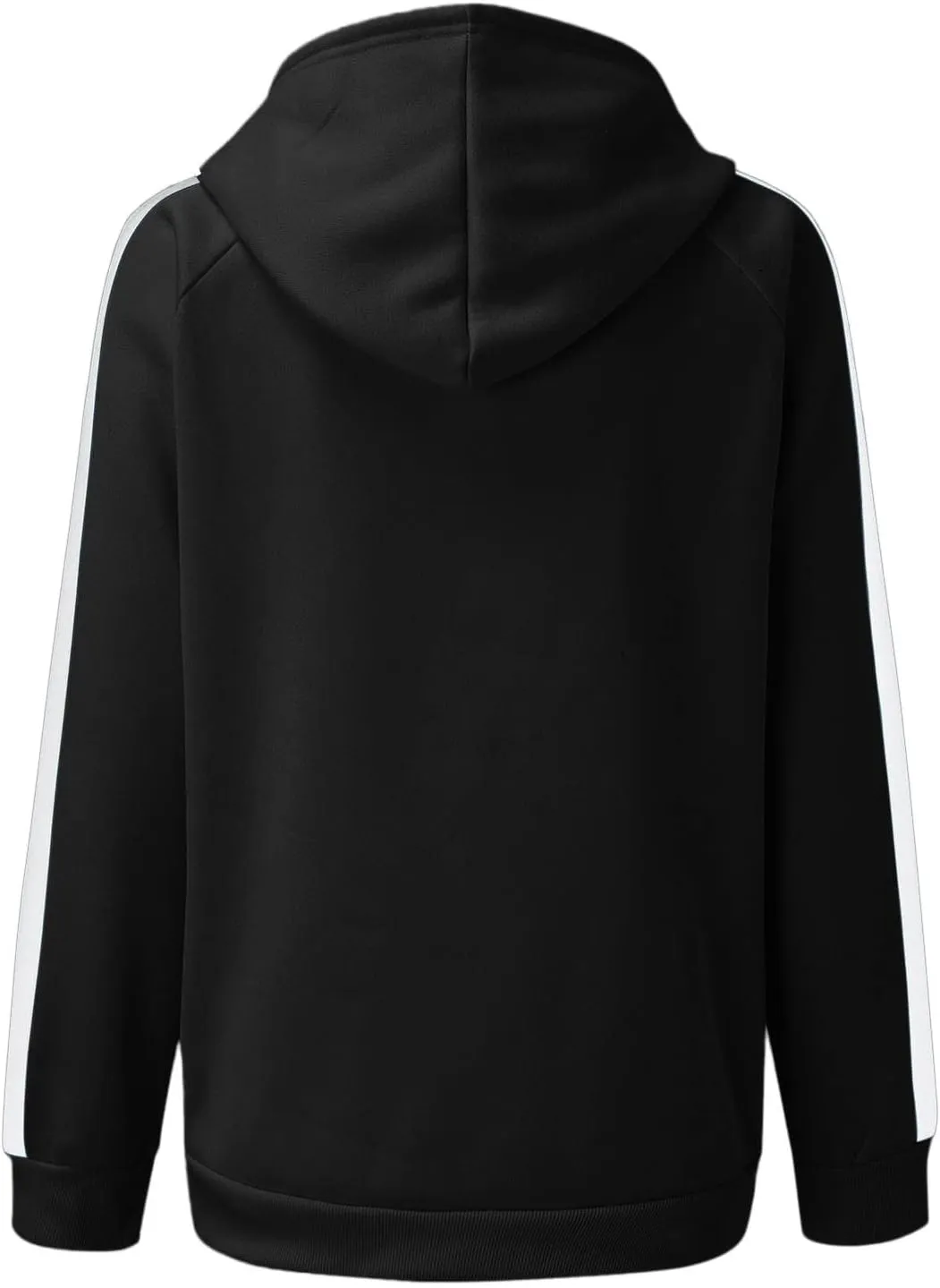 Womens Zip Up Hoodies Coats Casual Fall Sporty Sweatshirts Jacket Oversized Baggy Street String Pullover Sweaters 2023